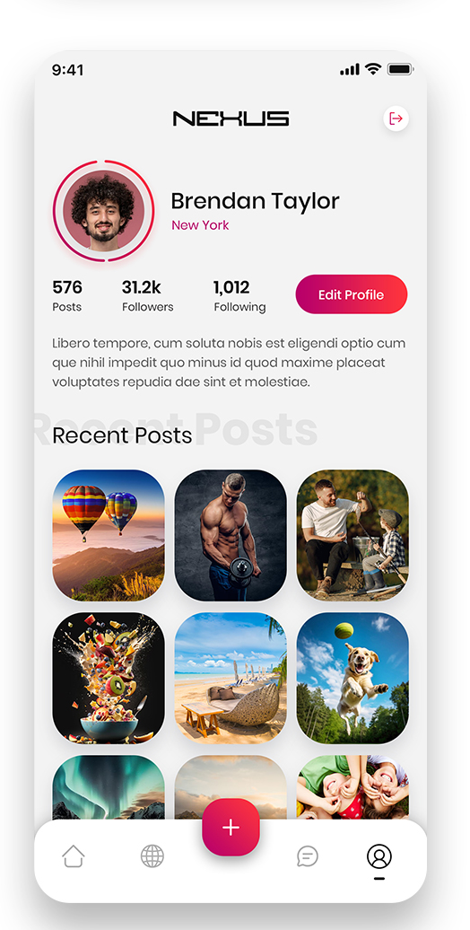Nexly User Profile